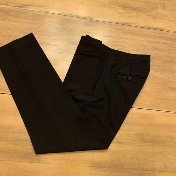 Theory Cropped Trousers Size 00 Black - Picture 5 of 10